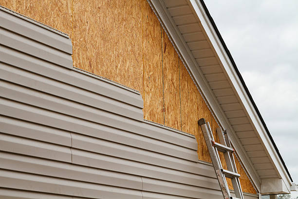 Professional Siding Repair technician working in Concord, VA